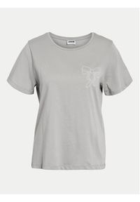 Noisy may - Noisy May T-Shirt Nate 27032631 Szary Regular Fit. Kolor: szary. Materiał: bawełna