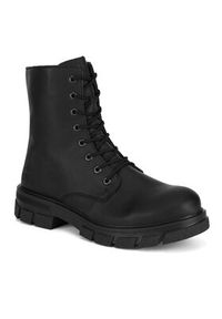 Rieker Trzewiki Z9120-00 Czarny. Kolor: czarny. Materiał: materiał #5