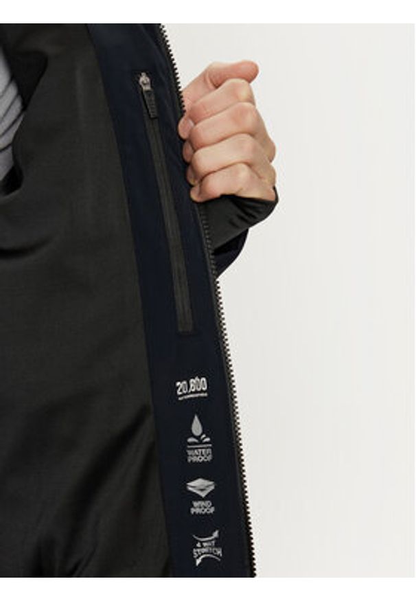 Rossignol Kurtka przejściowa RLNMJ12 Czarny Regular Fit. Kolor: czarny. Materiał: syntetyk