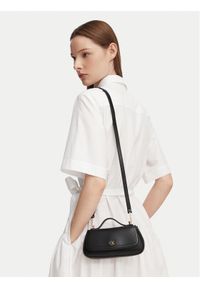 Calvin Klein Torebka LV04F3679G Czarny. Kolor: czarny. Materiał: skórzane #1