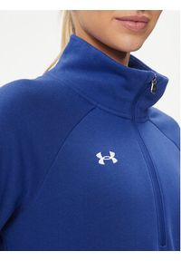 Under Armour Bluza Ua Rival Fleece Hz 1379492 Niebieski Loose Fit. Kolor: niebieski. Materiał: bawełna #2