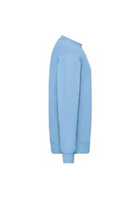 FRUIT OF THE LOOM - Męska Klasyczna Bluza Wkładana Przez Głowę. Kolor: niebieski