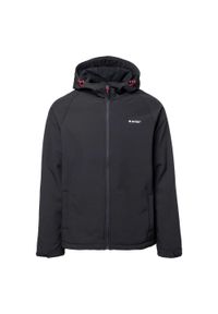 Hi-tec - Kurtka Soft Shell Dla Dorosłych Unisex Neti II. Kolor: czarny, czerwony, wielokolorowy