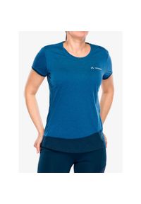Koszulka szybkoschnąca damska Vaude Sveit Shirt. Kolor: niebieski