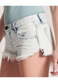 ONETEASPOON - Jeansowe szorty Bonita Lowa Waist. Stan: obniżony. Kolor: biały. Materiał: jeans. Wzór: aplikacja. Styl: klasyczny #2