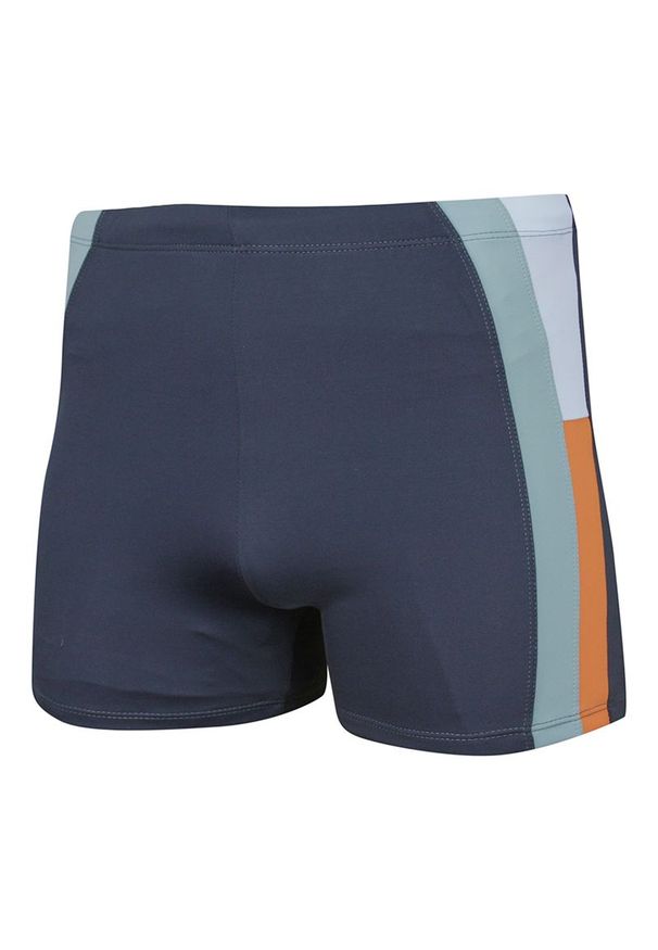 Delfinos - Bokserki Szare, Popielate Kąpielowe, Kąpielówki, Plażowe, na Basen, do Pływania -DELFINOS. Kolor: szary. Materiał: nylon, elastan