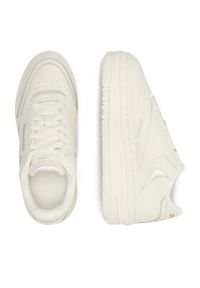 Reebok Sneakersy Club C 100033110 Écru. Materiał: skóra. Model: Reebok Club #4