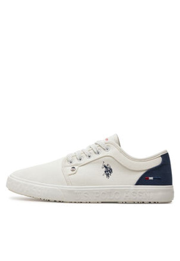 U.S. Polo Assn. Tenisówki Marcs010 EcoMARCS010M/4C1 Biały. Kolor: biały. Materiał: materiał