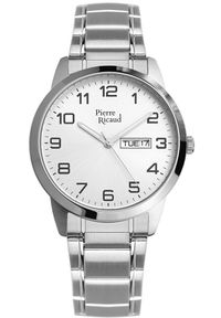 Zegarek Pierre Ricaud Zegarek męski Pierre Ricaud P15477.5123Q srebrny. Kolor: srebrny #1