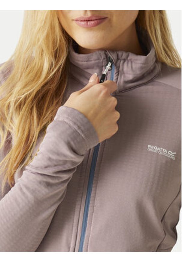 Regatta Kurtka softshell Highton III RWL245 Różowy Slim Fit. Kolor: różowy. Materiał: syntetyk