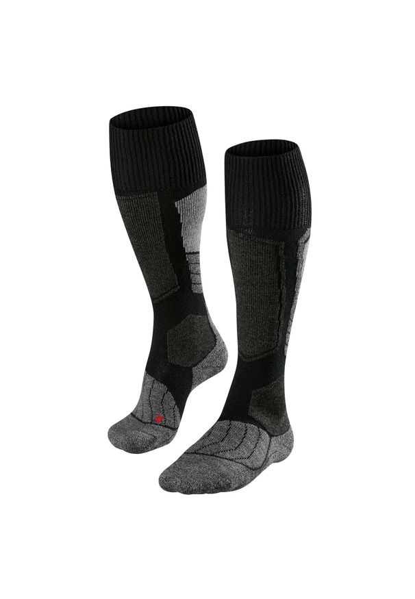 Podkolanówki damskie Falke SK1. Kolor: czarny, zielony, wielokolorowy. Materiał: jedwab, wełna