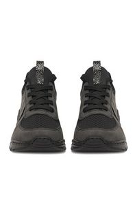 Rieker Sneakersy M4970-45 Czarny. Kolor: czarny. Materiał: materiał #7