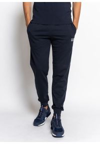 Spodnie dresowe męskie EA7 Emporio Armani (8NPP53 PJ05Z 1578). Kolor: niebieski. Materiał: dresówka #3