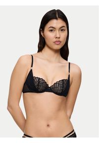 Triumph Biustonosz balkonetka That Night In Vegas 10224863 Czarny. Kolor: czarny. Materiał: syntetyk #1