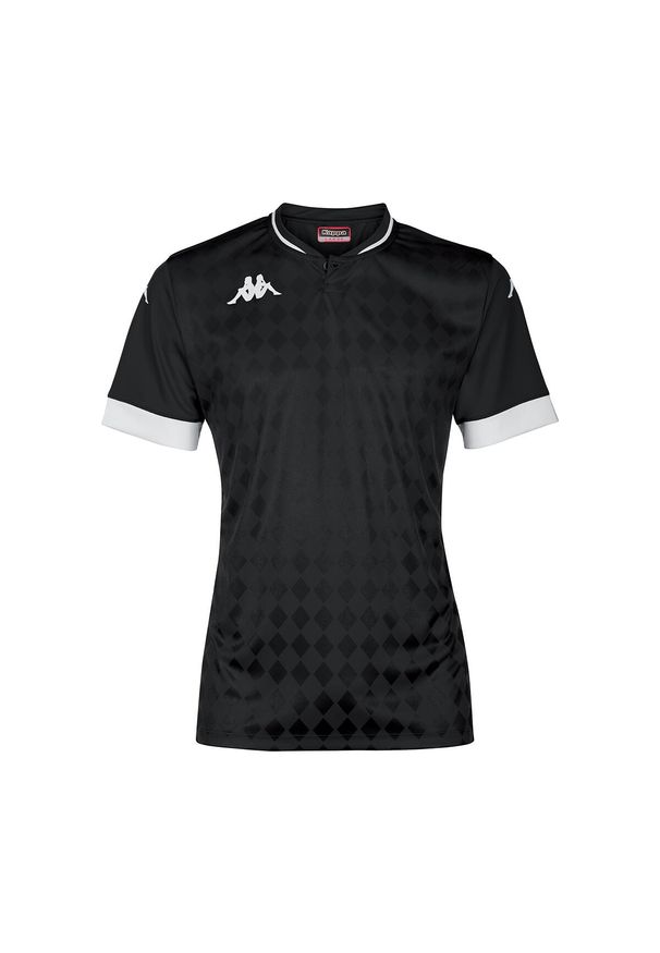 Jersey Kappa Bofi. Kolor: czarny, wielokolorowy, biały. Materiał: jersey. Sport: fitness, piłka nożna