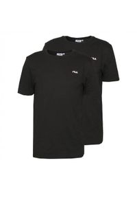 Koszulka sportowa męska Fila FAM008383052. Kolor: szary, czarny, wielokolorowy, zielony. Długość rękawa: krótki rękaw. Długość: krótkie. Sport: joga i pilates #1