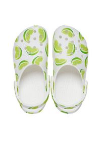 Crocs Klapki Classic Fresh Fruits Clog 211008 Biały. Kolor: biały