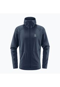 Bluza trekkingowa męska Haglöfs Skuta Hood. Kolor: niebieski