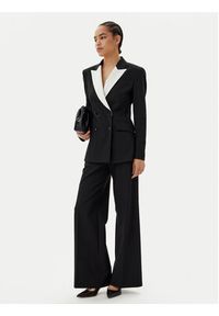 Hugo - HUGO Marynarka Azuna 50544752 Czarny Regular Fit. Kolor: czarny. Materiał: wiskoza