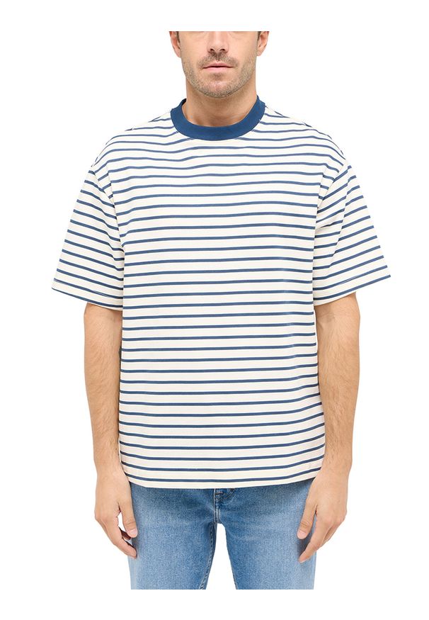Męski T-Shirt Mustang Style Allentown Summer Stripe 1016286 12578