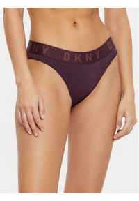 DKNY Figi klasyczne DK4513 Fioletowy. Kolor: fioletowy. Materiał: bawełna #1