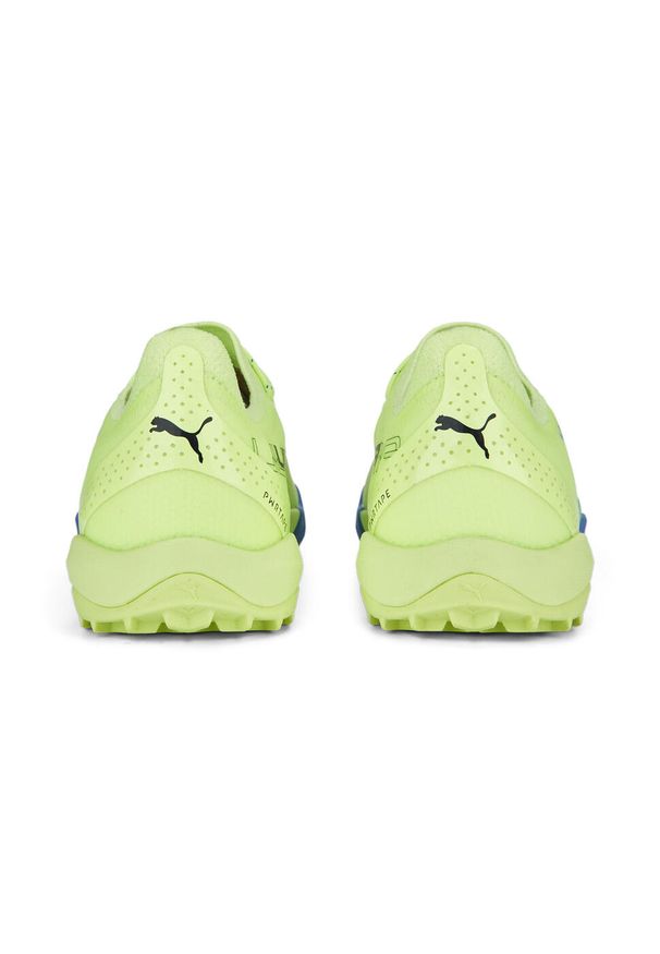 Puma - Buty do piłki nożnej męskie PUMA Ultra Ultimate Cage. Kolor: zielony, wielokolorowy, żółty. Sport: piłka nożna