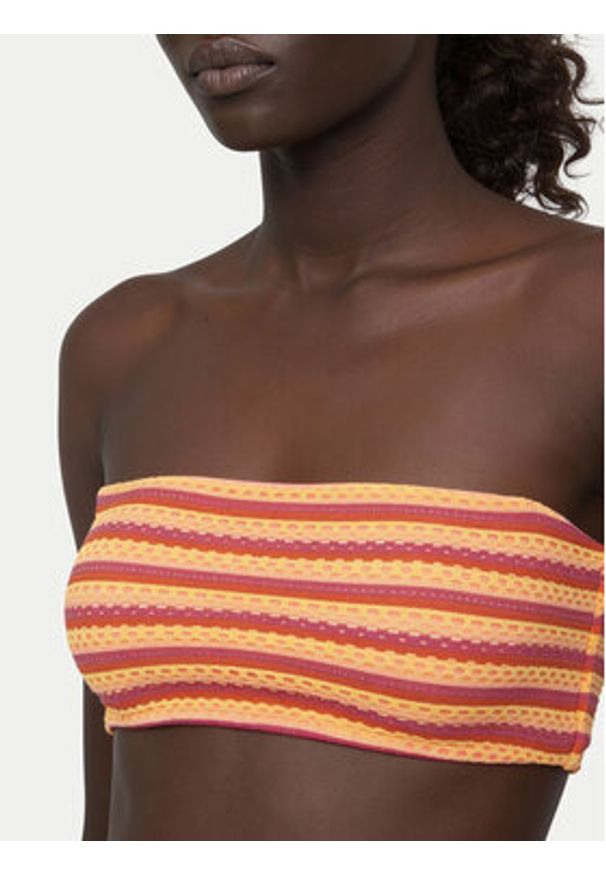 Seafolly Góra od bikini Calypso 31319-247 Pomarańczowy. Kolor: pomarańczowy. Materiał: syntetyk