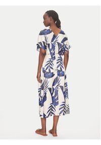 Vero Moda Sukienka letnia Vina 10327430 Beżowy Relaxed Fit. Kolor: beżowy. Materiał: syntetyk. Sezon: lato