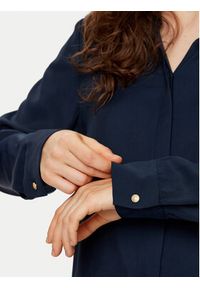 TOMMY HILFIGER - Tommy Hilfiger Koszula WW0WW44045 Granatowy Regular Fit. Kolor: niebieski. Materiał: wiskoza #2