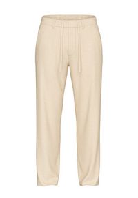 Selected Homme Chinosy 16096687 Beżowy Straight Fit. Kolor: beżowy. Materiał: bawełna #4
