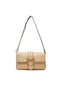 Pinko - PINKO Torebka Love One Classic Fl 104524 A0QO C50Q Beżowy. Kolor: beżowy. Materiał: skórzane #2