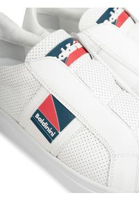 Baldinini Sneakersy | 095335XNAPT | Mężczyzna | Biały. Zapięcie: bez zapięcia. Kolor: biały. Materiał: skóra. Wzór: aplikacja #5