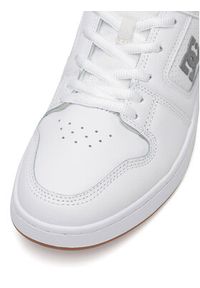 DC Shoes Sneakersy MANTECA 4 ADYS100765-HBW Biały. Kolor: biały. Materiał: skóra #5