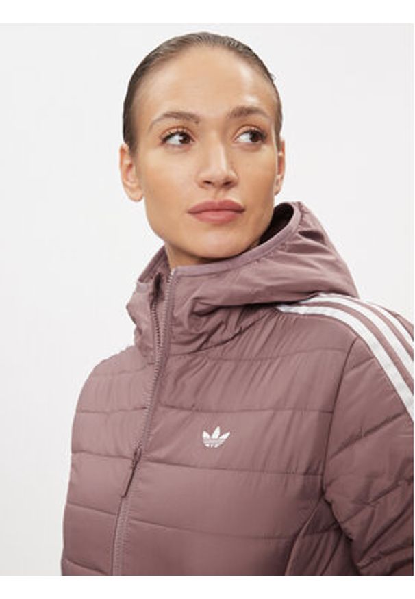 Adidas - adidas Kurtka przejściowa Premium HK5250 Różowy Slim Fit. Kolor: różowy. Materiał: syntetyk