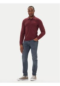 Levi's® Polo Housemark A5797-0015 Fioletowy Slim Fit. Typ kołnierza: polo. Kolor: fioletowy. Materiał: bawełna #4