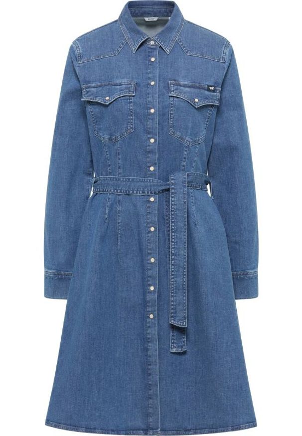 Damska Sukienka Mustang Style Elisa Denim Dress Denim Blue 1016938 5000 680. Materiał: denim