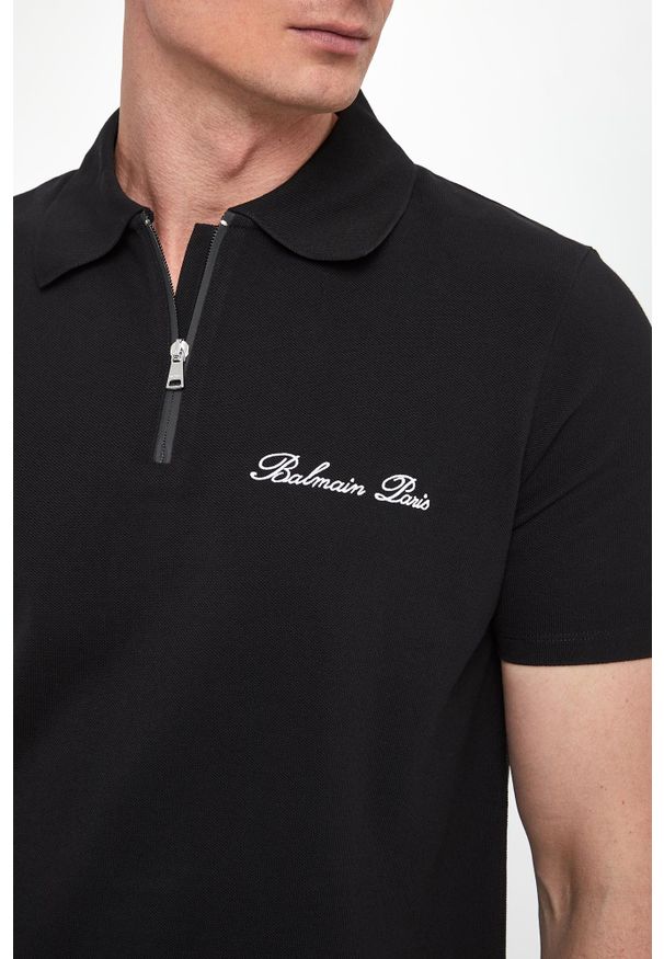 Balmain - Polo męskie BALMAIN. Typ kołnierza: polo