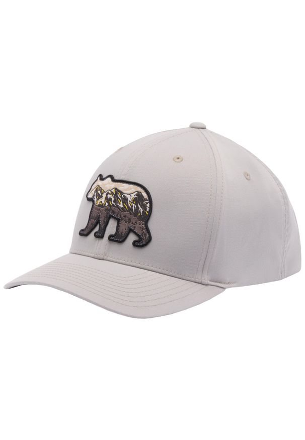 columbia - Czapka z daszkiem dla dorosłych Lost Lager 3D Stretch Snapback. Kolor: szary. Materiał: poliester, elastan