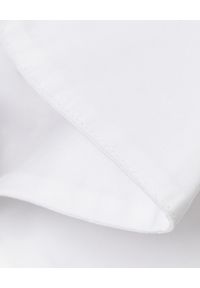 Alexander McQueen - ALEXANDER MCQUEEN - Biała koszulka z ozdobnymi rękawami. Kolor: biały. Materiał: bawełna, dzianina #2