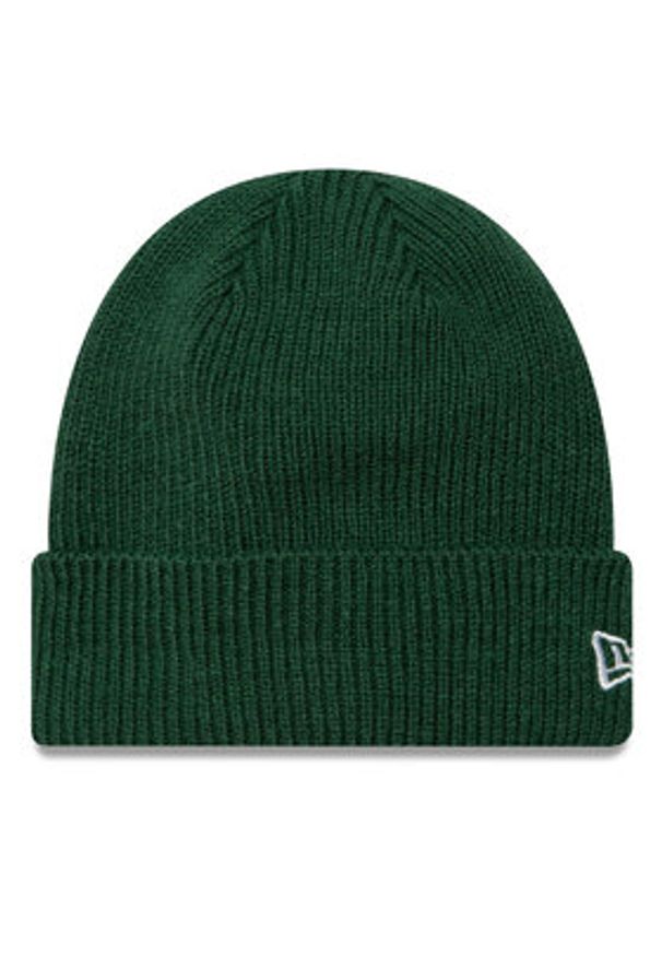 New Era Czapka Wool Cuff Knit Beanie 60424811 Zielony. Kolor: zielony. Materiał: materiał, akryl