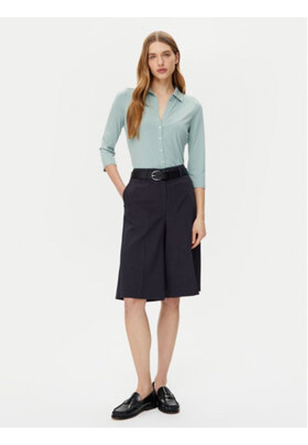 Marc O'Polo Koszula 502 2052 52207 Zielony Regular Fit. Typ kołnierza: polo. Kolor: zielony. Materiał: syntetyk