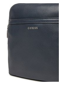 Guess Saszetka HMRIVI P2426 Granatowy. Kolor: niebieski. Materiał: skóra #3