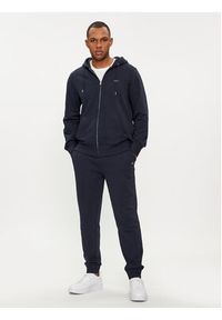 GANT - Gant Spodnie dresowe Shield 2009026 Granatowy Regular Fit. Kolor: niebieski. Materiał: bawełna #2