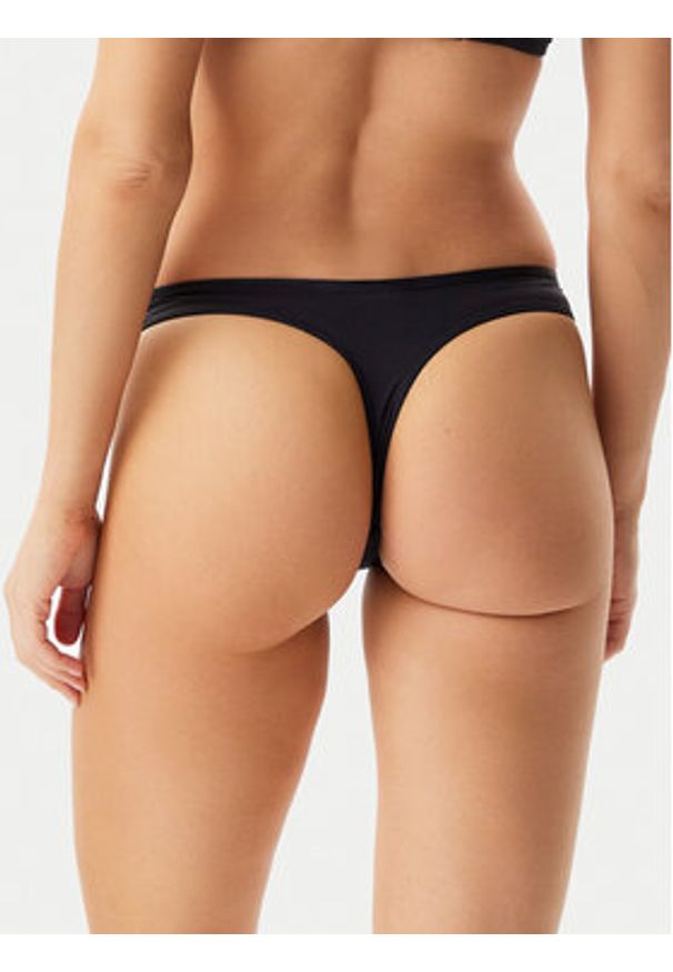 Hunkemöller Stringi Jemima 301077 Czarny. Kolor: czarny. Materiał: syntetyk
