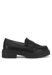 Jenny Fairy Loafersy WS5195-43 Czarny. Kolor: czarny. Materiał: skóra