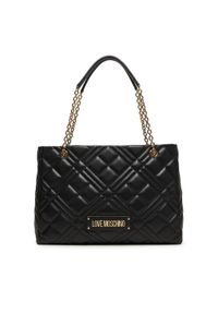 Love Moschino - LOVE MOSCHINO Torebka JC4145PP1OLA0000 Czarny. Kolor: czarny. Materiał: skórzane #1