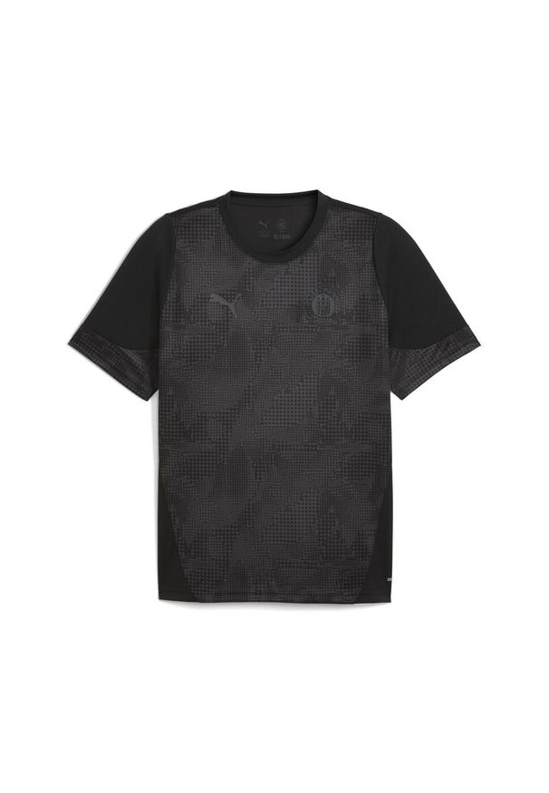 Puma - Męska koszulka treningowa FC St. Pauli PUMA Black Flat Dark Gray. Kolor: czarny, szary, wielokolorowy
