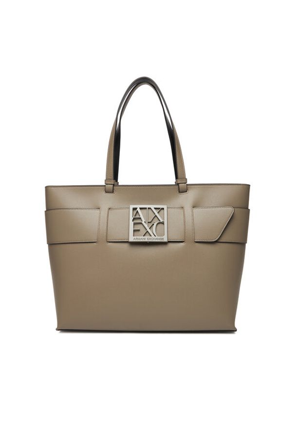 Armani Exchange Torebka 949127 0A874 U6242 Brązowy. Kolor: brązowy. Materiał: skórzane