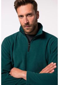 JAY-PI - Męski Półgolf outdoorowy kołnierz z zamkiem do rozm. 7XL. Kolekcja: plus size. Kolor: zielony, niebieski, wielokolorowy. Materiał: poliester, materiał
