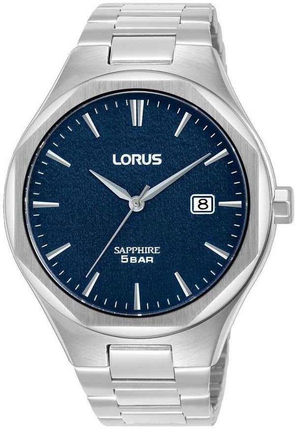Zegarek Lorus Zegarek Lorus meski RS975DX9 niebieski 42 mm .. Kolor: niebieski